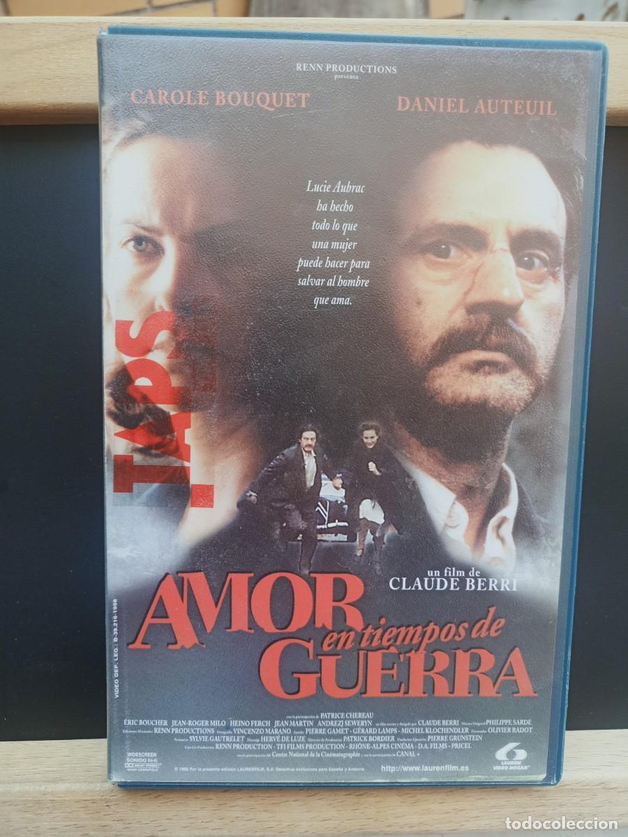Cin&eacute;ma: AMOR EN TIEMPOS DE GUERRA - ESTUCHE GRANDE - VIDEOCLUB TAPS - VHS