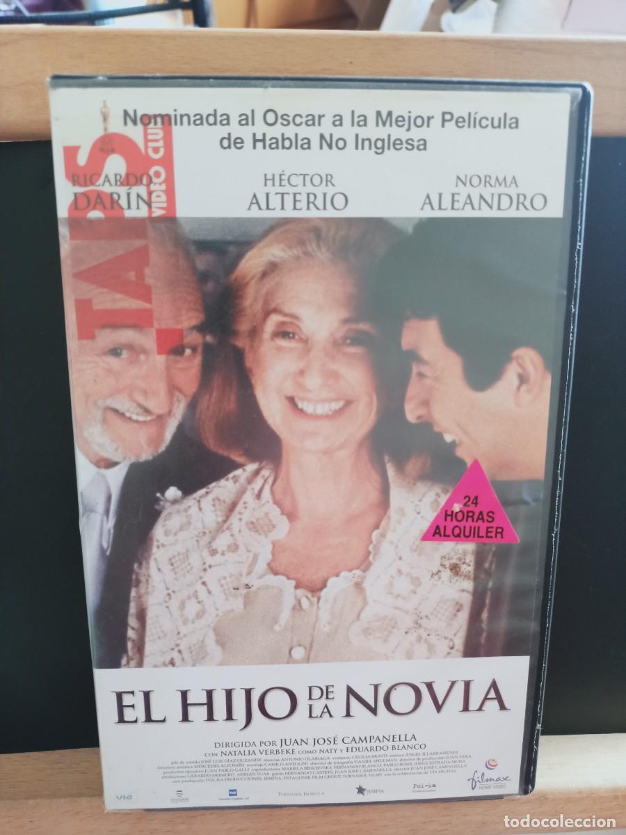 Cin&eacute;ma: EL HIJO DE LA NOVIA - ESTUCHE GRANDE - VIDEOCLUB TAPS - VHS