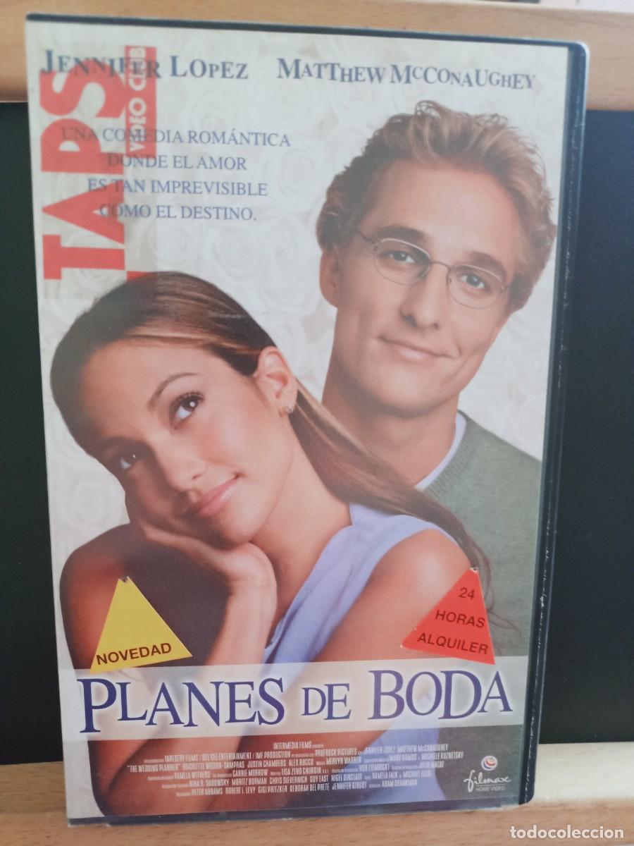 Cin&eacute;ma: PLANES DE BODA - ESTUCHE GRANDE - VIDEOCLUB TAPS - VHS