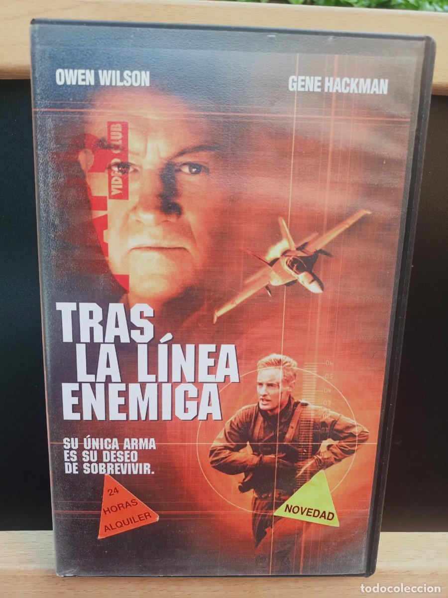 Cinema: TRAS LA L&Iacute;NEA ENEMIGA - ESTUCHE GRANDE - VIDEOCLUB TAPS - VHS