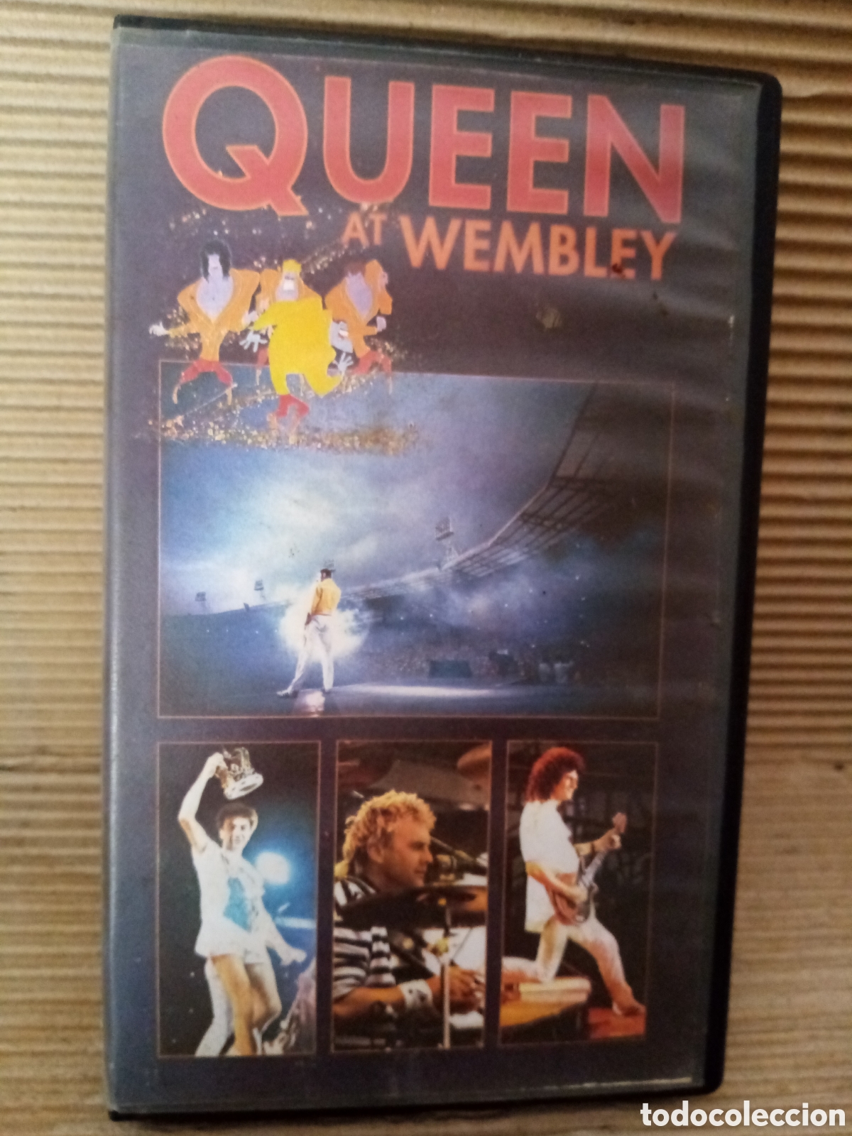 Cinema: Cinta VHS. QUEEN AT WEMBLEY