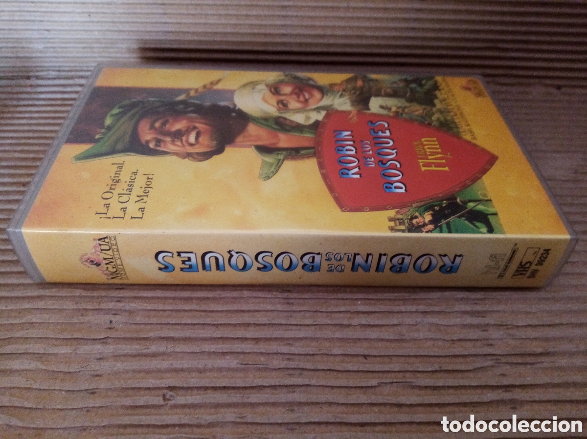 Cine: Pel&iacute;cula VHS. Robin de los bosques - Foto 2