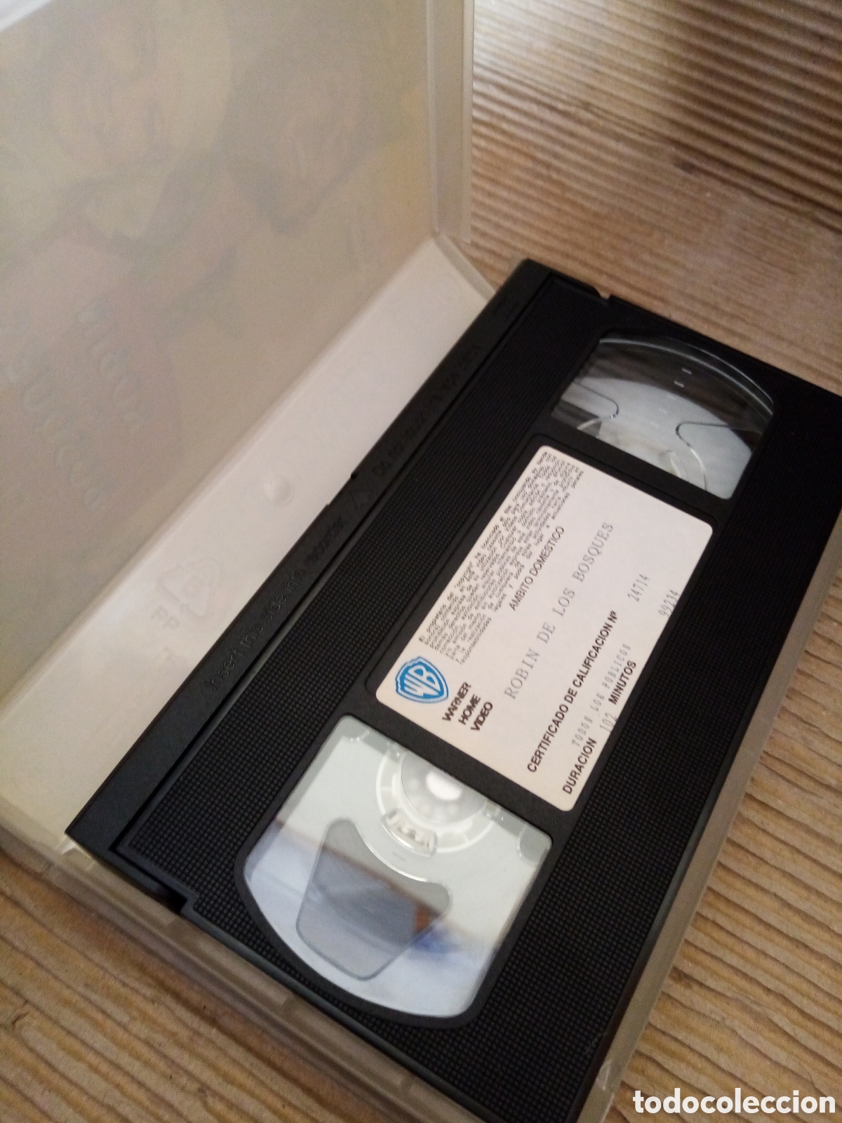 Cine: Pel&iacute;cula VHS. Robin de los bosques - Foto 4