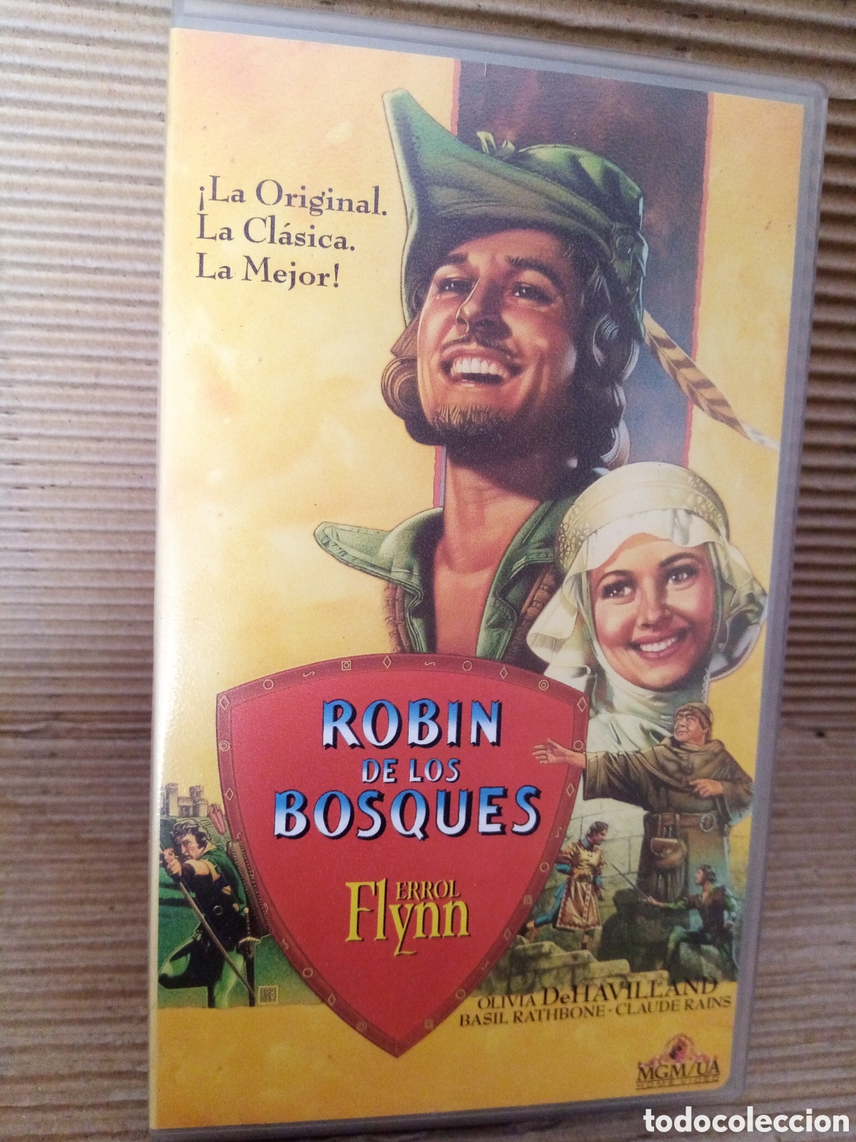 Cine: Pel&iacute;cula VHS. Robin de los bosques - Foto 1
