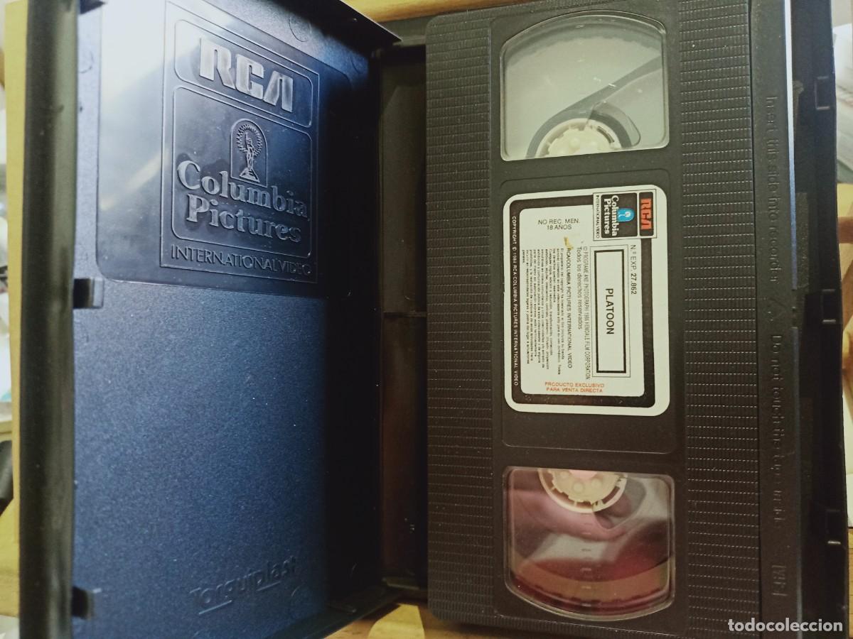 Cine: PLATOON - ESTUCHE - VHS - Foto 5