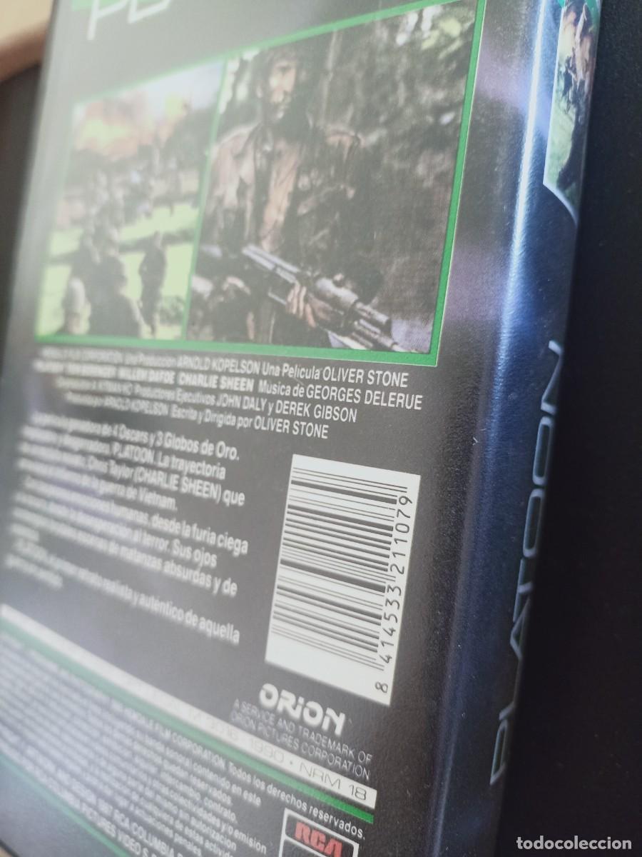 Cine: PLATOON - ESTUCHE - VHS - Foto 10
