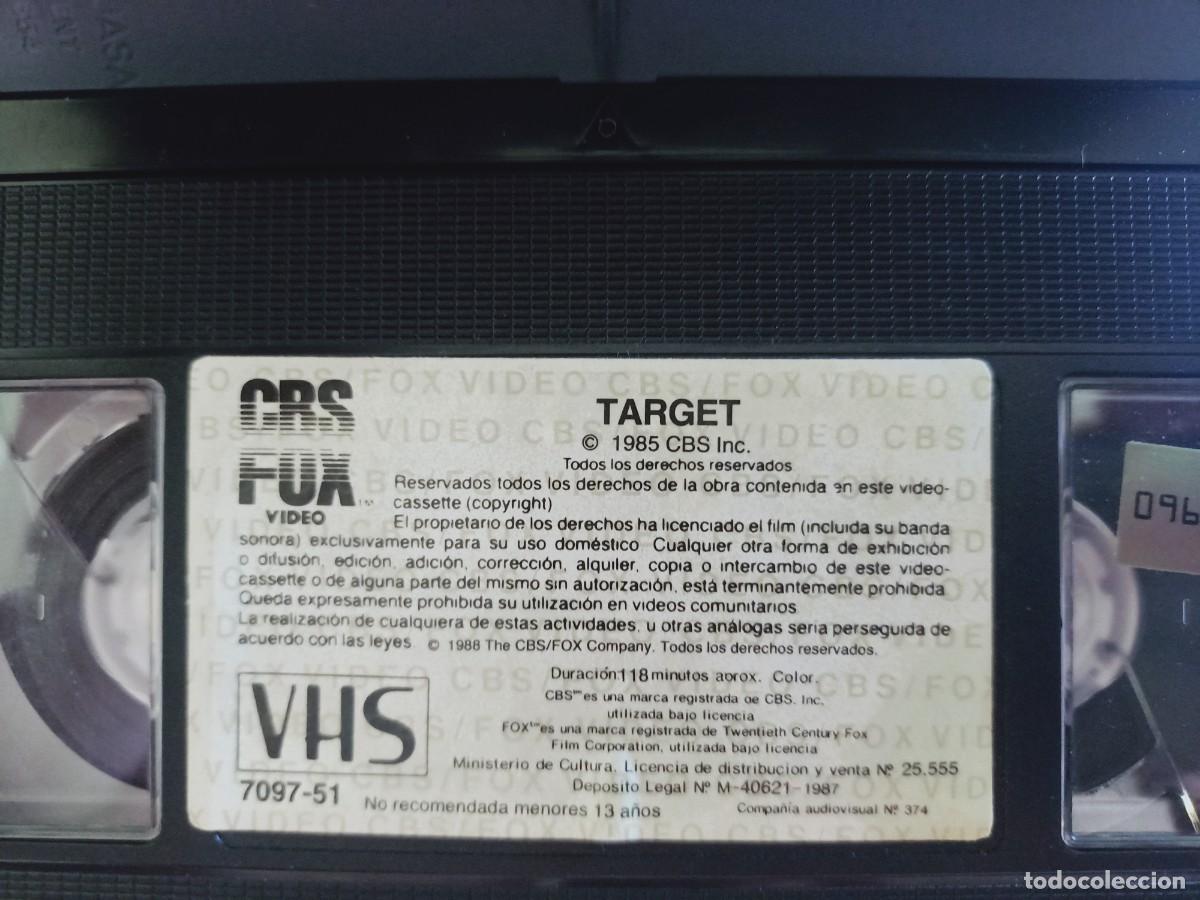 Cine: TARGET - ESTUCHE - VHS - Foto 6