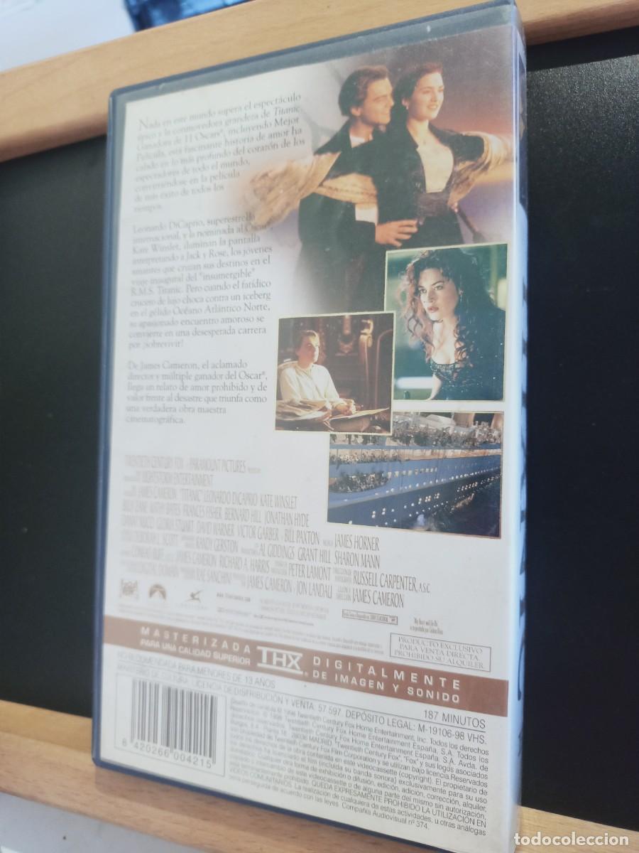 Cine: TITANIC - ESTUCHE - VHS - Foto 7