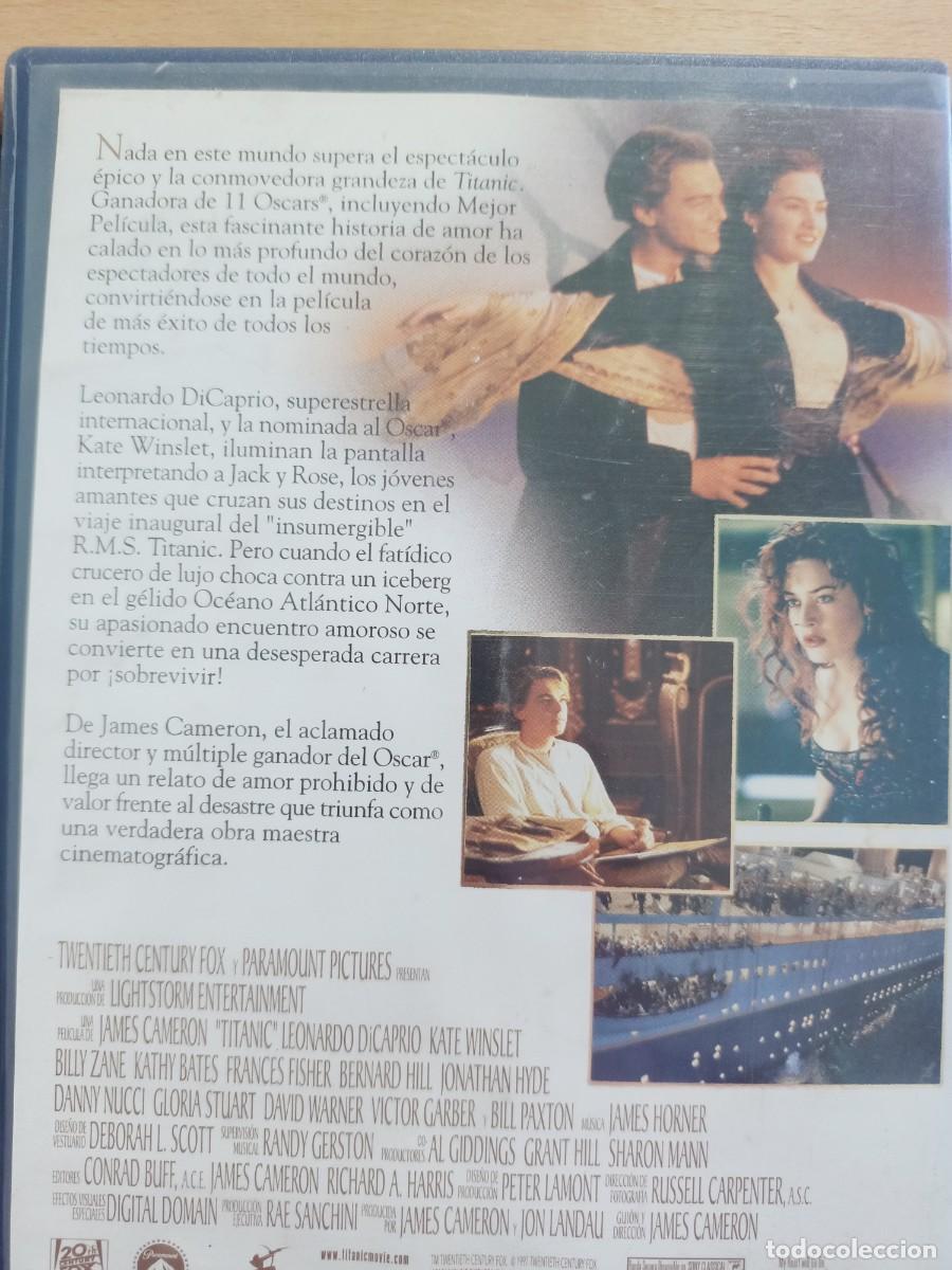 Cine: TITANIC - ESTUCHE - VHS - Foto 9