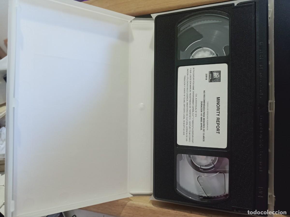 Cine: MINORITY REPORT - ESTUCHE - VHS - Foto 4
