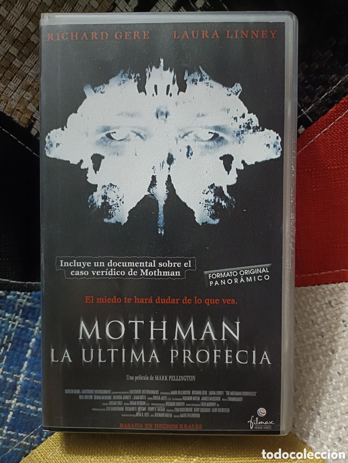 Cine: VHS Mothman, la &uacute;ltima profec&iacute;a -Richard Gere-