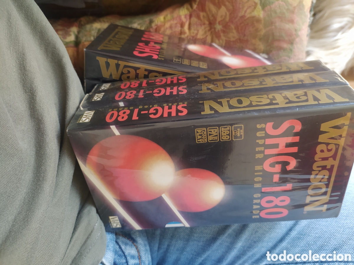 Cine: VHS WATSON VIRGENES 2 PACK