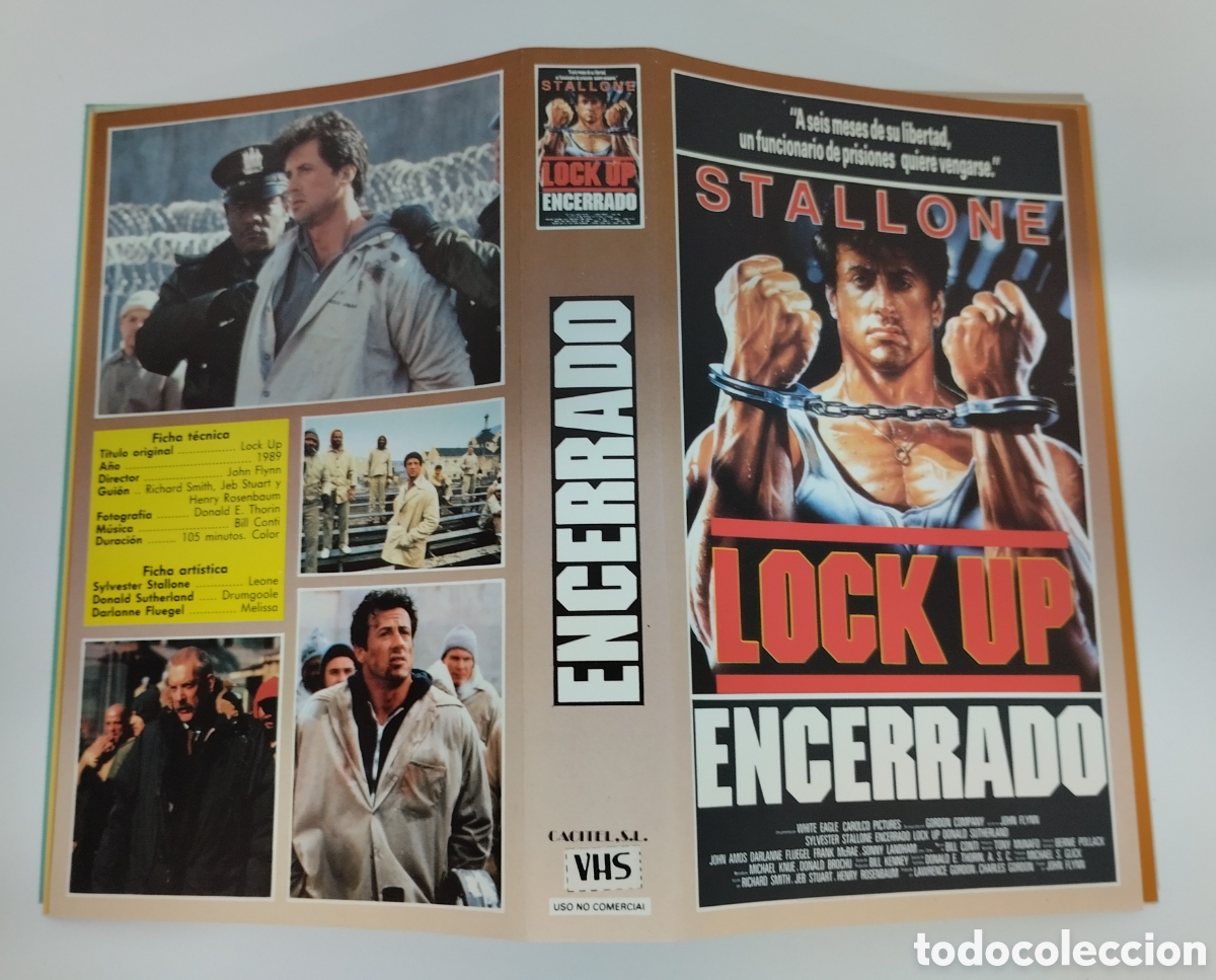 Cine: Lock Up. Encerrado. Stallone - Foto 1