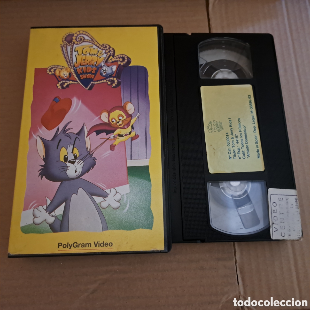 Cine: Tom & Jerry kids Vol 1 VHS Dibujos Animados