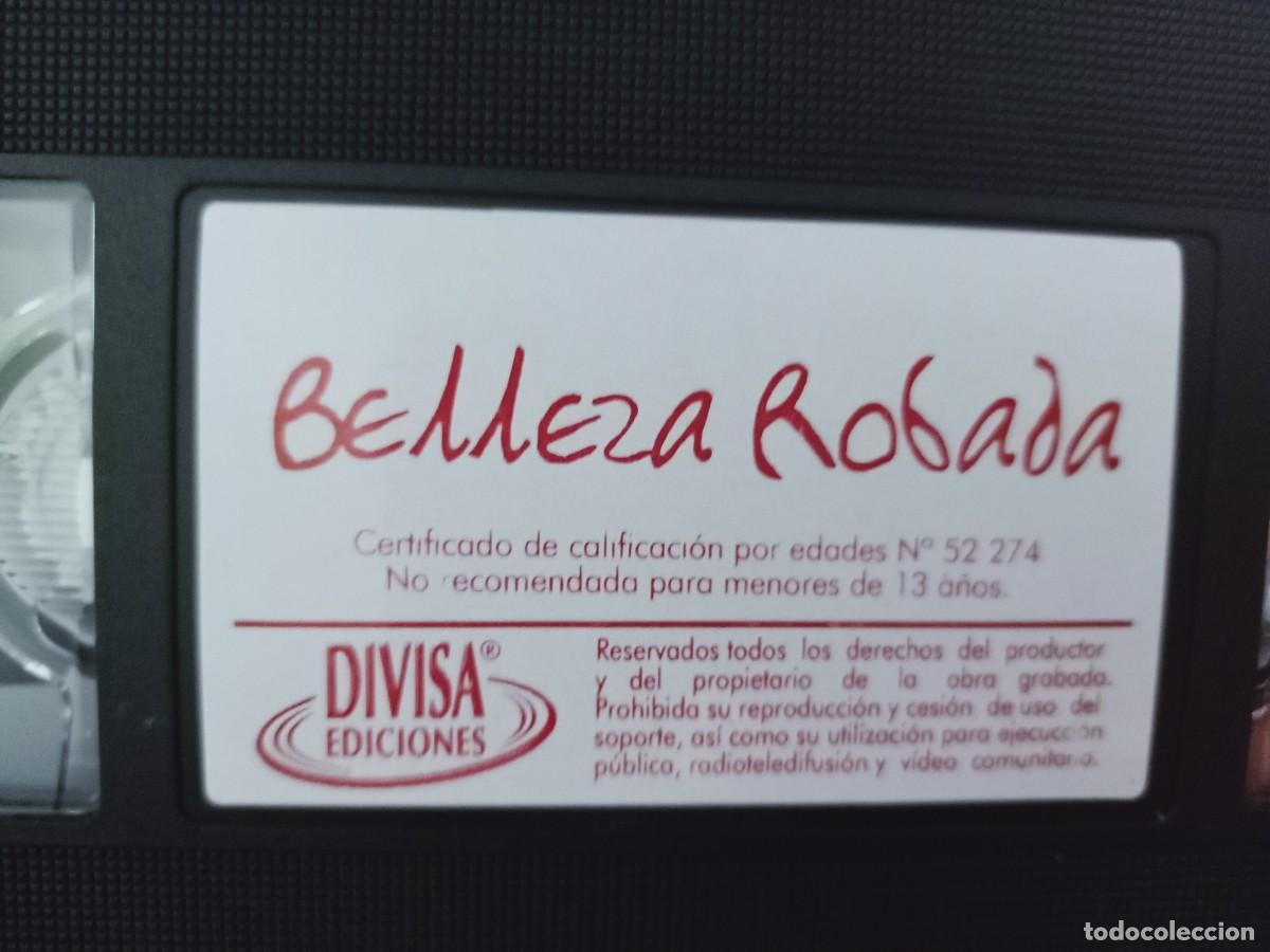 Cine: BELLEZA ROBADA - ESTUCHE - VHS - Foto 5
