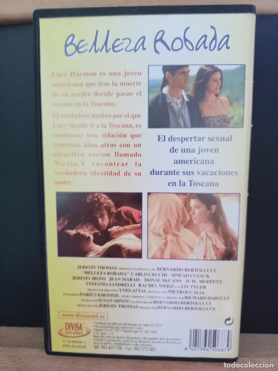 Cine: BELLEZA ROBADA - ESTUCHE - VHS - Foto 6