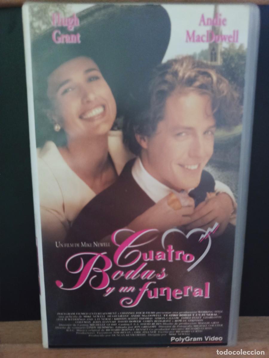 Cin&eacute;ma: CUATRO BODAS Y UN FUNERAL - ESTUCHE - VHS