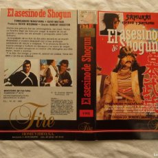 Cine: SOLO CARATULA VHS ORIGINAL - EL ASESINO DEL SHOGUN