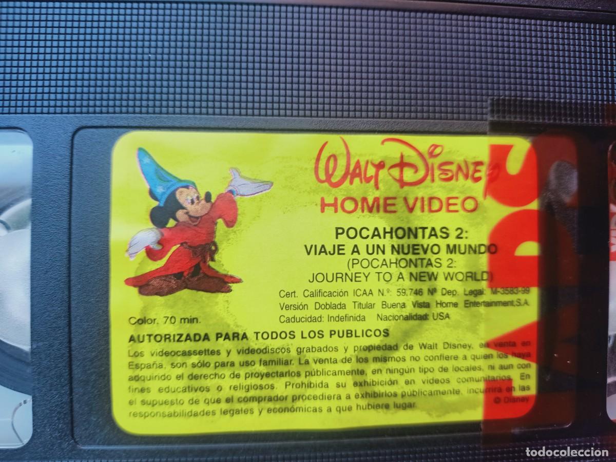 Cin&eacute;ma: POCAHONTAS 2: VIAJE A UN NUEVO MUNDO - EN ESTUCHE - VIDEOCLUB TAPS - VHS