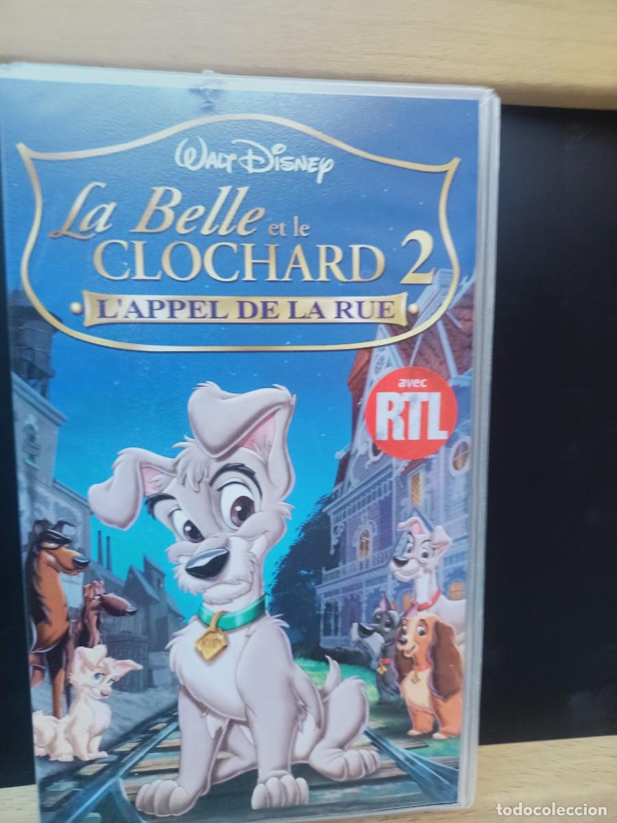 Cine: LA BELLE ET LE CLOCHARD 2 - LA DAMA Y EL VAGABUNDO 2 EN FRANC&Eacute;S - WALT DISNEY - EN ESTUCHE - VHS
