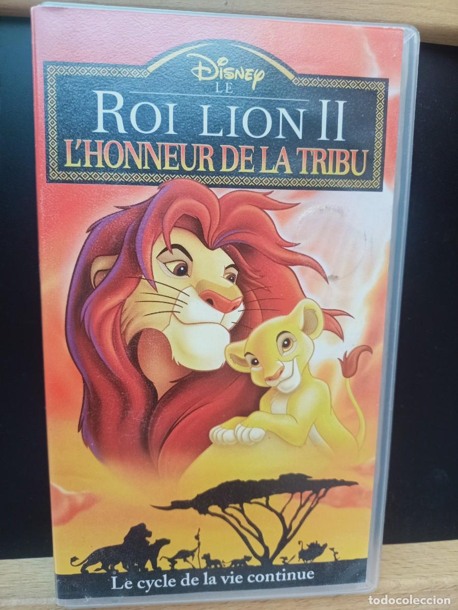 Cine: ROI LION II - L&acute;HONNEUR DE LA TRIBU - REY LE&Oacute;N 2 EN FRANC&Eacute;S - WALT DISNEY - EN ESTUCHE - VHS