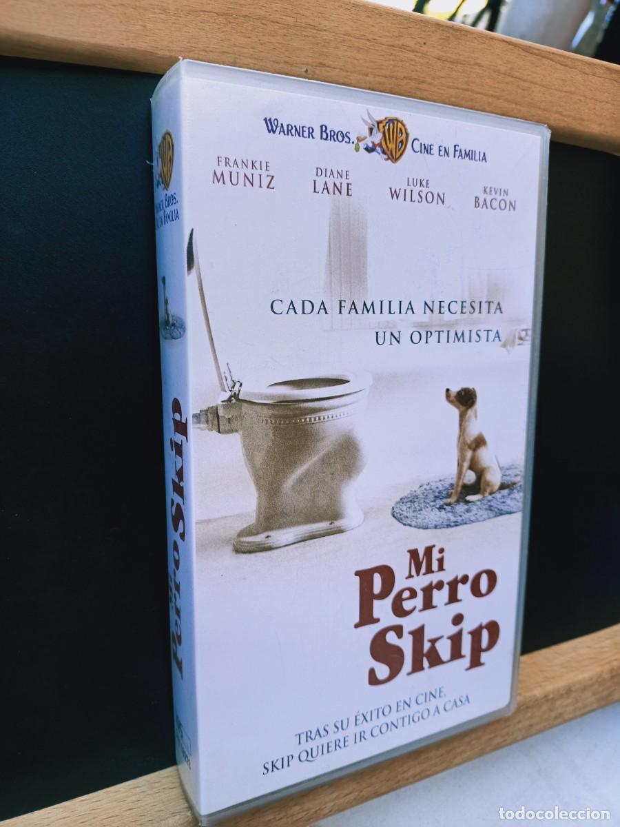 Cine: MI PERRO SKIP - 1999 - EN ESTUCHE - VHS - Foto 2