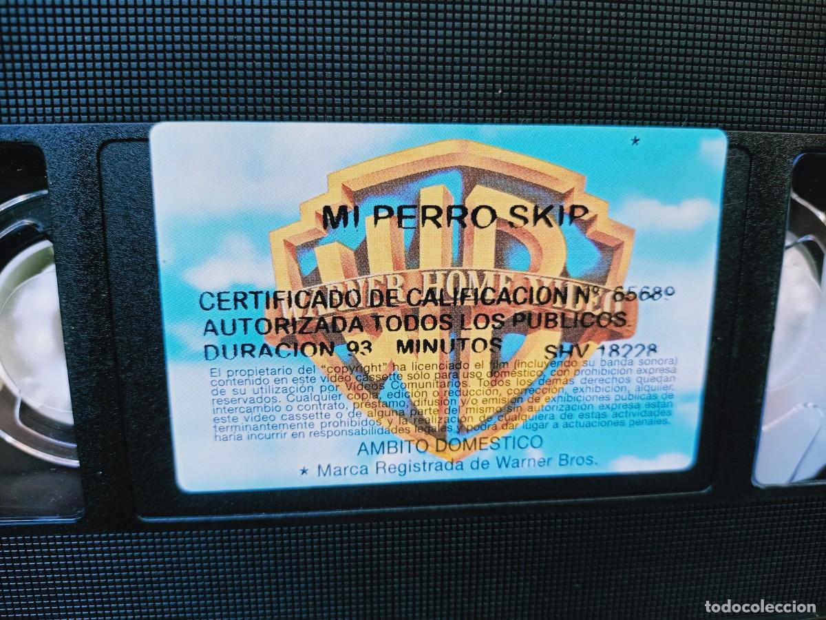 Cine: MI PERRO SKIP - 1999 - EN ESTUCHE - VHS - Foto 5