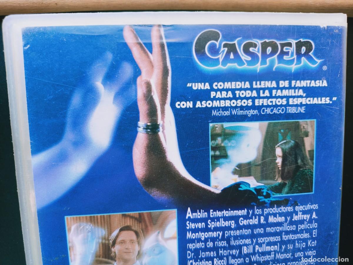 Cine: CASPER - 1995 - EN ESTUCHE - VHS - Foto 7