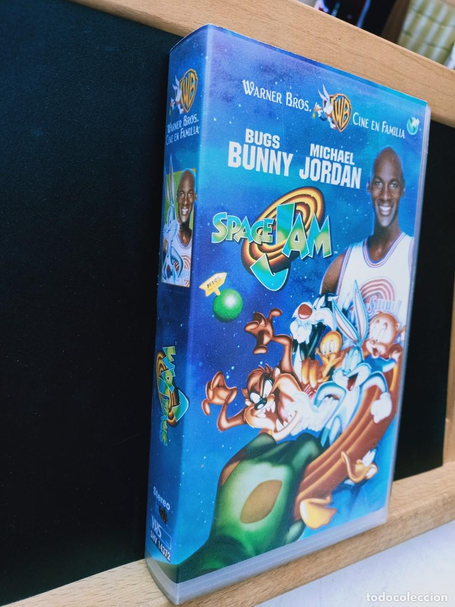 Cine: SPACE JAM - 1997 - EN ESTUCHE - VHS - Foto 2