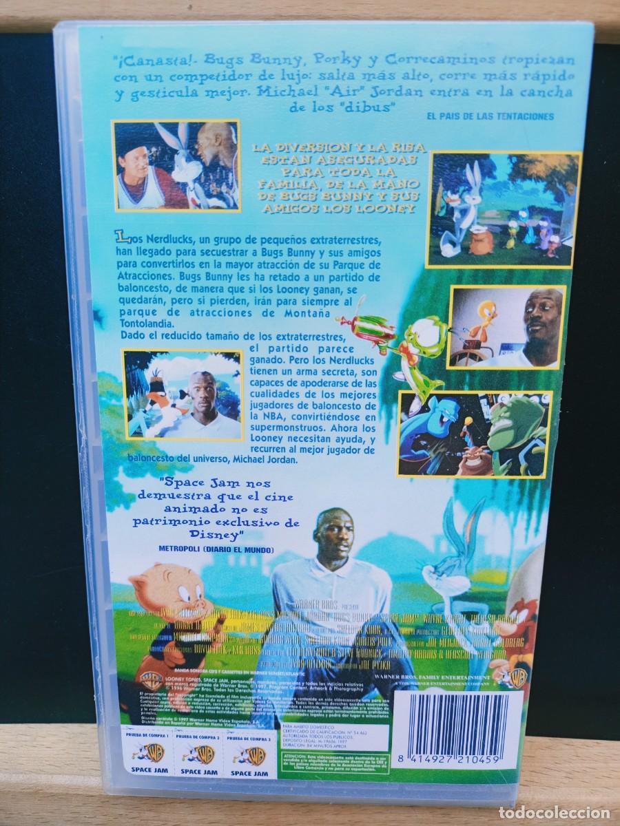 Cine: SPACE JAM - 1997 - EN ESTUCHE - VHS - Foto 8