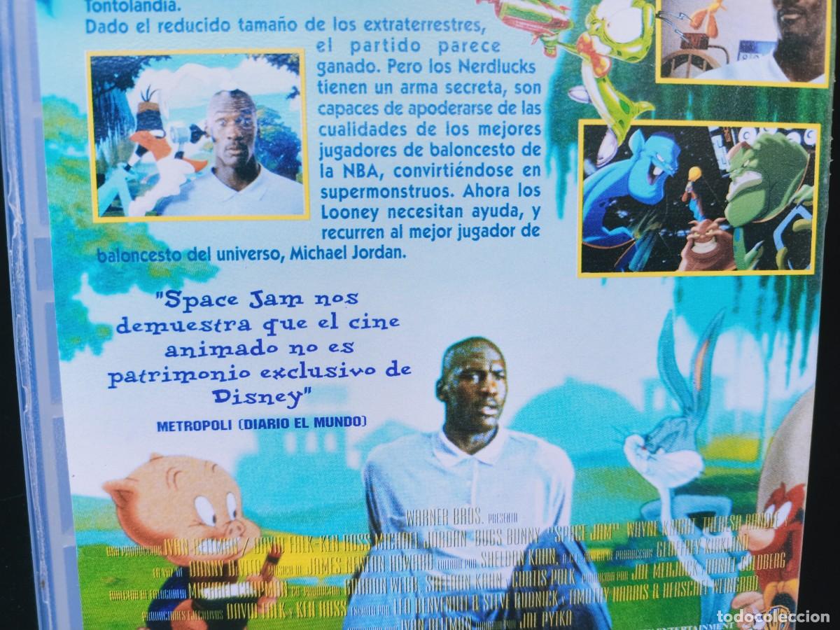 Cine: SPACE JAM - 1997 - EN ESTUCHE - VHS - Foto 10