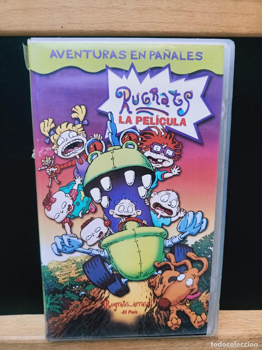 Cine: RUGRATS, LA PEL&Iacute;CULA - AVENTURA EN PA&Ntilde;ALES - 1999 - EN ESTUCHE - VHS