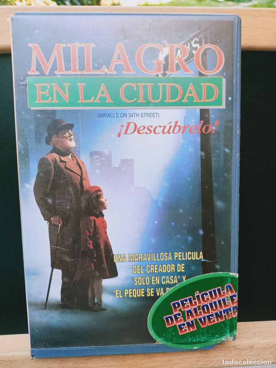 Cine: MILAGRO EN LA CIUDAD - 1995 - EN ESTUCHE GRANDE - VHS