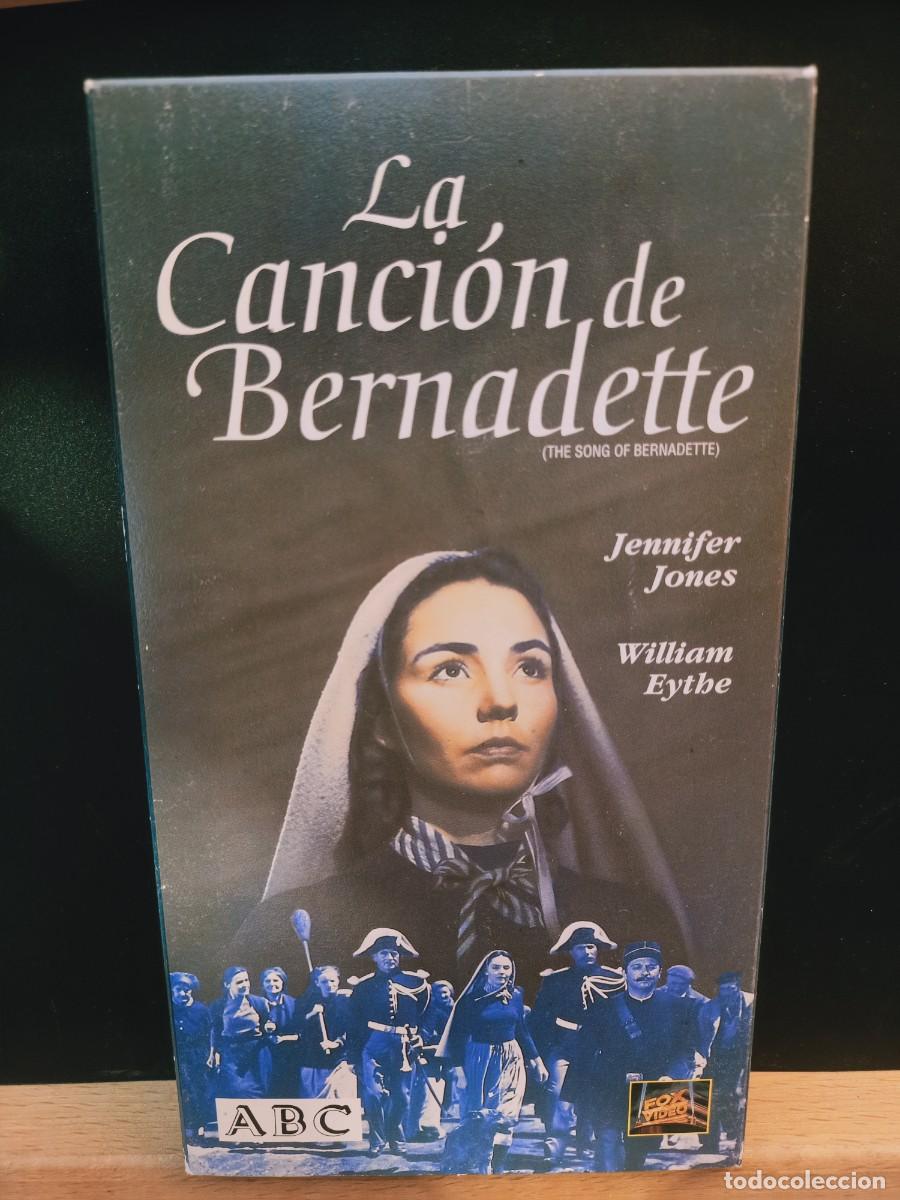 Cin&eacute;ma: LA CANCI&Oacute;N DE BERNARDETTE - JENIFER JONES - WILLIAM EYTHE - 1995 - VHS
