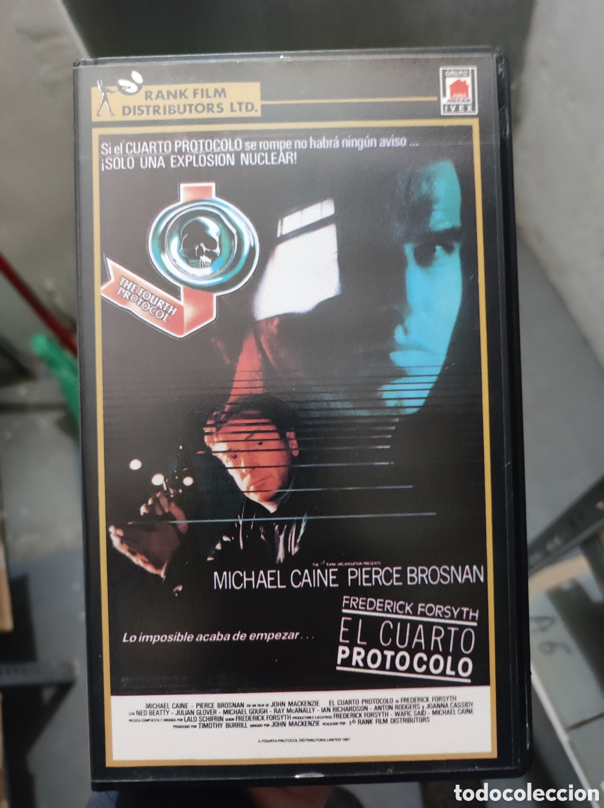 Cine: El cuarto protocolo Frederic Forsyth VHS - Foto 1