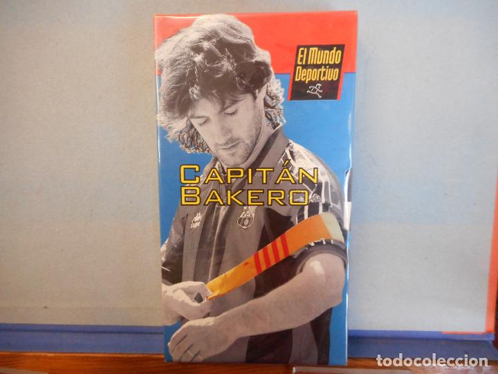 Cinema: VHS.CAPITAN BARKERO.LOS GOLES DEL BRAVO JUGADOR BLAUGRAMA Y SUS MEJORES MOMENTOS EN EL BARCA.