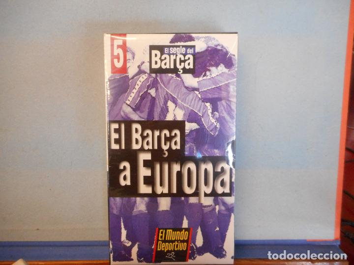 Cinema: VHS. EL BARCA A EUROPA.COLECCION F.C.BARCELONA.