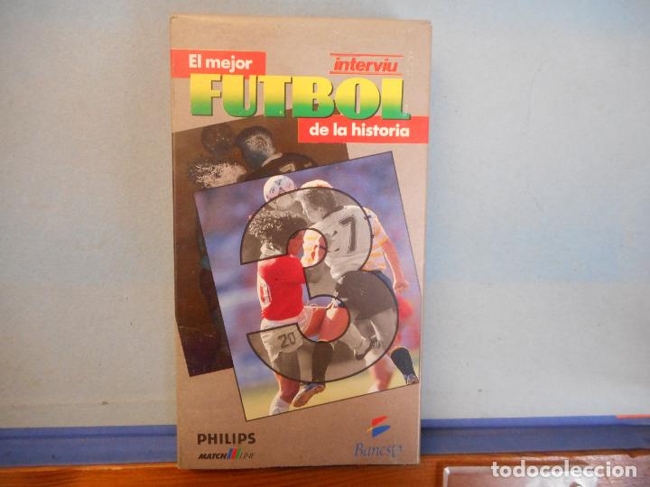 Cinema: VHS.EL MEJOR FUTBOL DE LA HISTORIA. COLECCION F.C.BARCELONA.