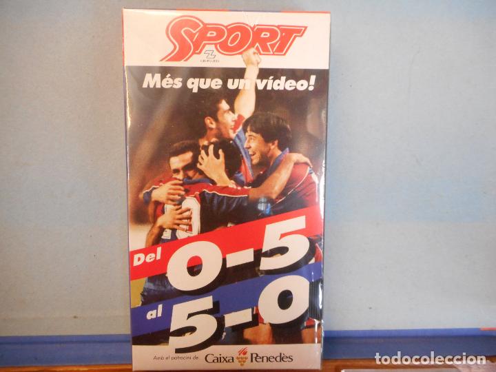 Cinema: VHS.MES QUE UN VIDEO DEL O-5 AL 5-0. COLECCION F.C.BARCELONA.