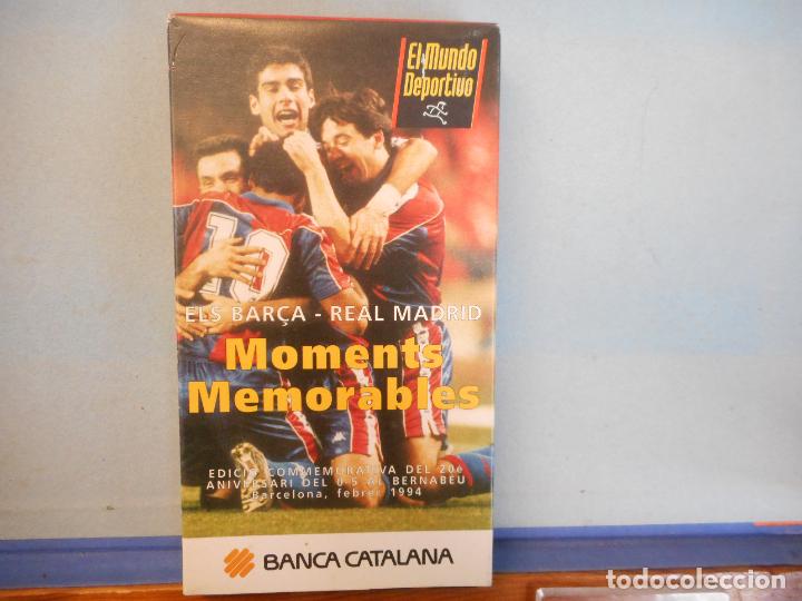 Cinema: VHS.ELS BARCA-REAL MADRID.MOMENTOS MEMORABLES.