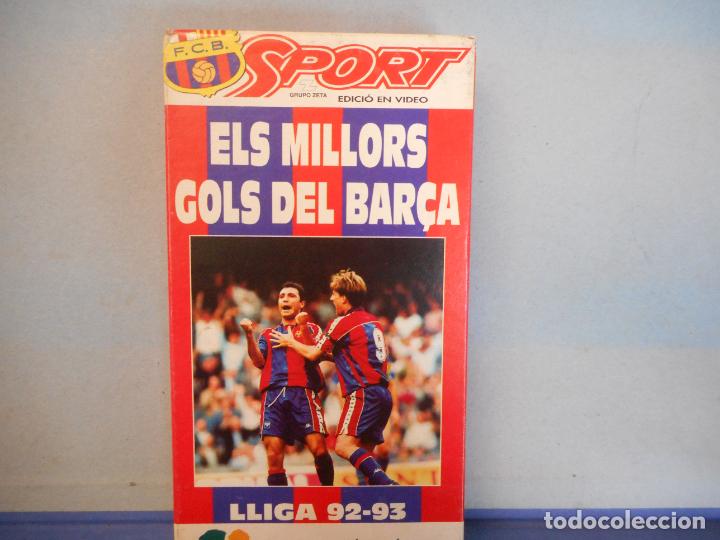 Cinema: VHS.ELS MILLORS GOLS DEL BARCA.LLIGA 92-93.