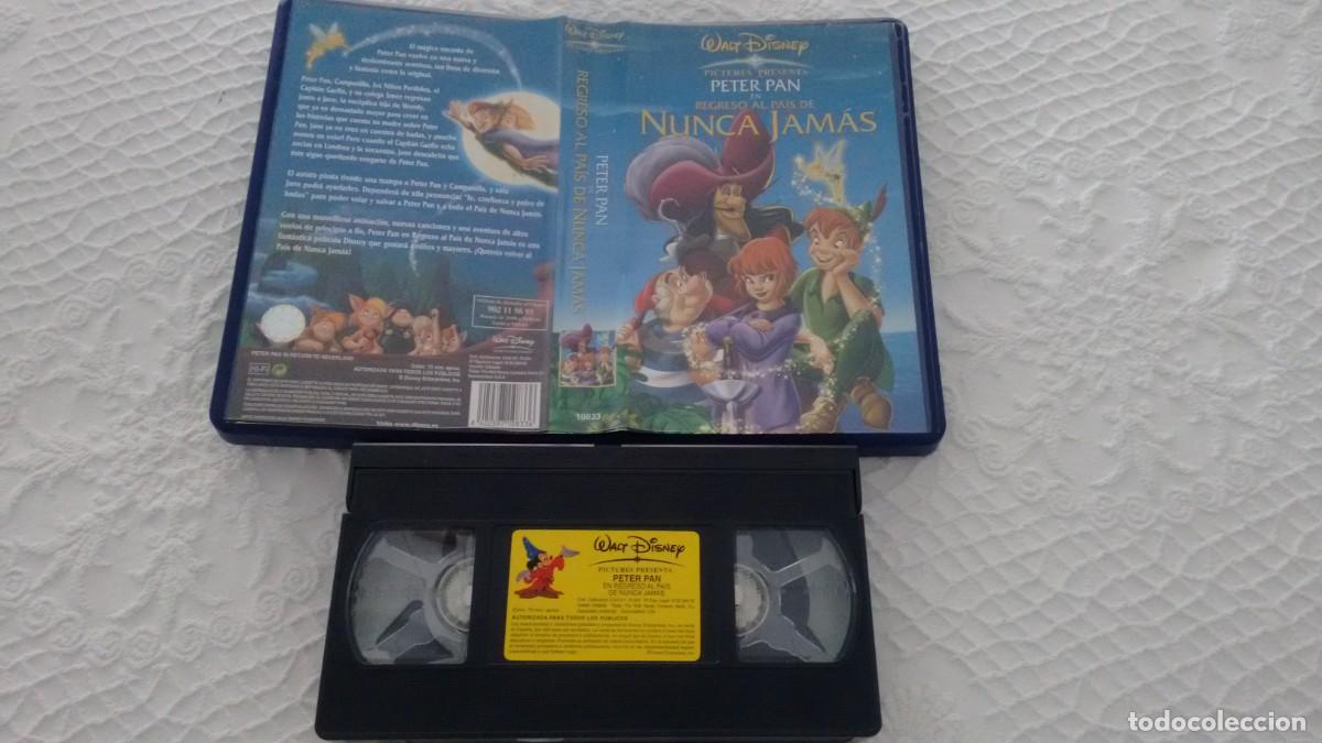 Cine: VIDEO VHS PETER PAN EN REGRESO AL PAIS DE NUNCA JAMAS (Disney)