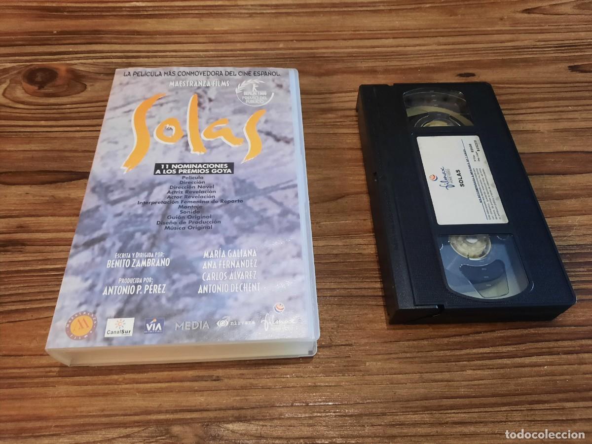 Cine: PELICULA VHS SOLAS - Foto 1