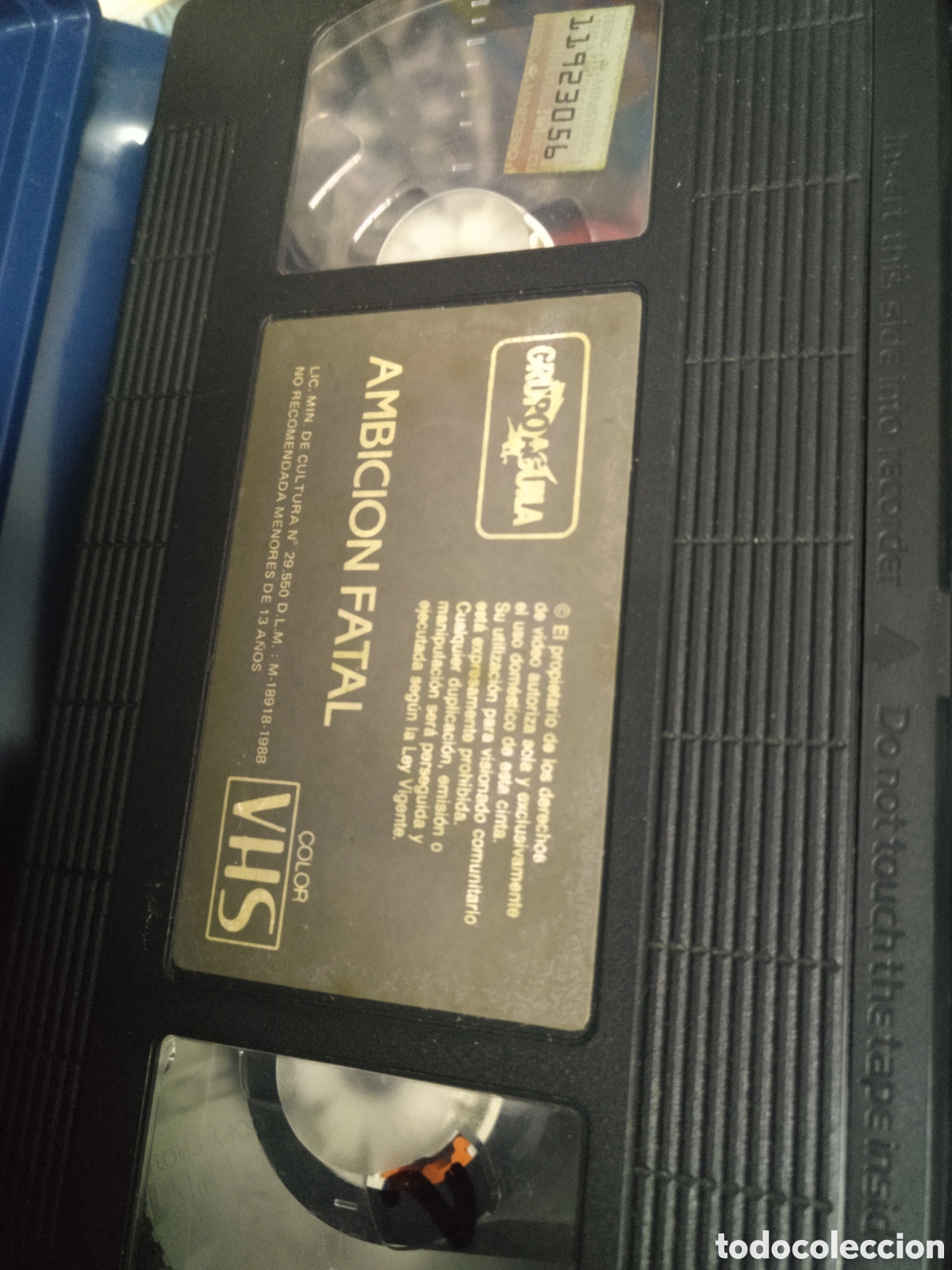 Cine: Ambici&oacute;n fatal VHS - Foto 3