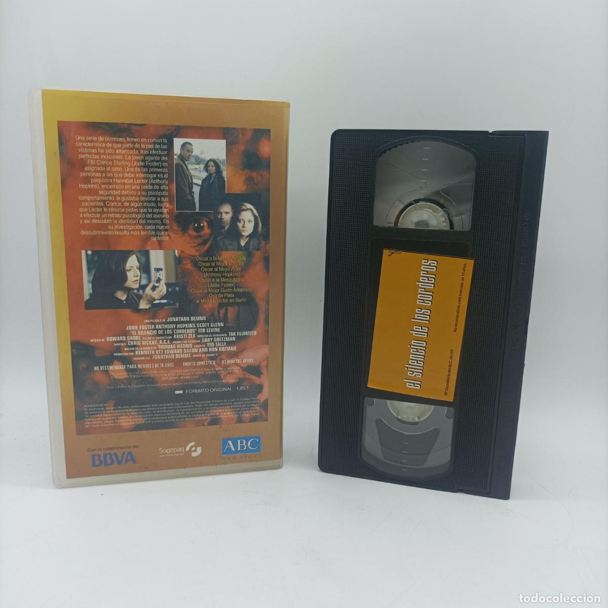 Cine: VHS EL SILENCIO DE LOS CORDEROS - Foto 2