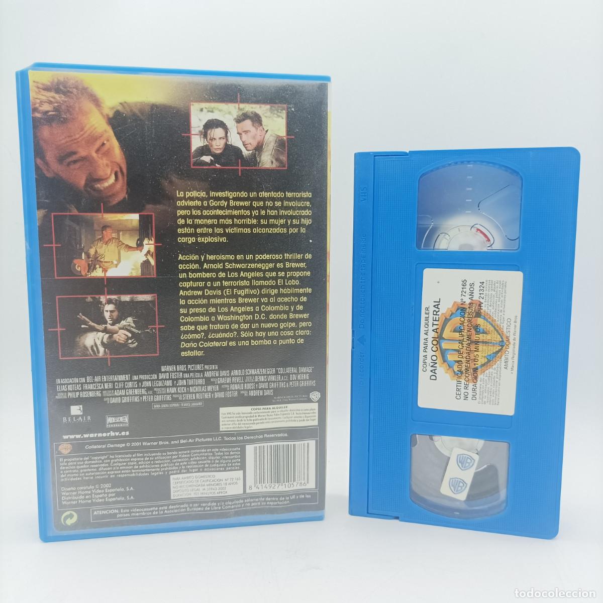 Cine: VHS DA&Ntilde;O COLATERAL - Foto 2
