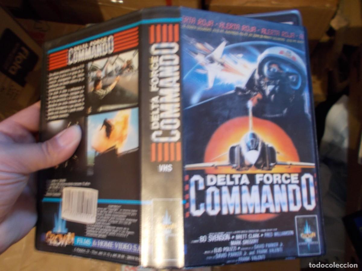 Cine: DELTA FORCE COMMANDO VHS - Foto 1
