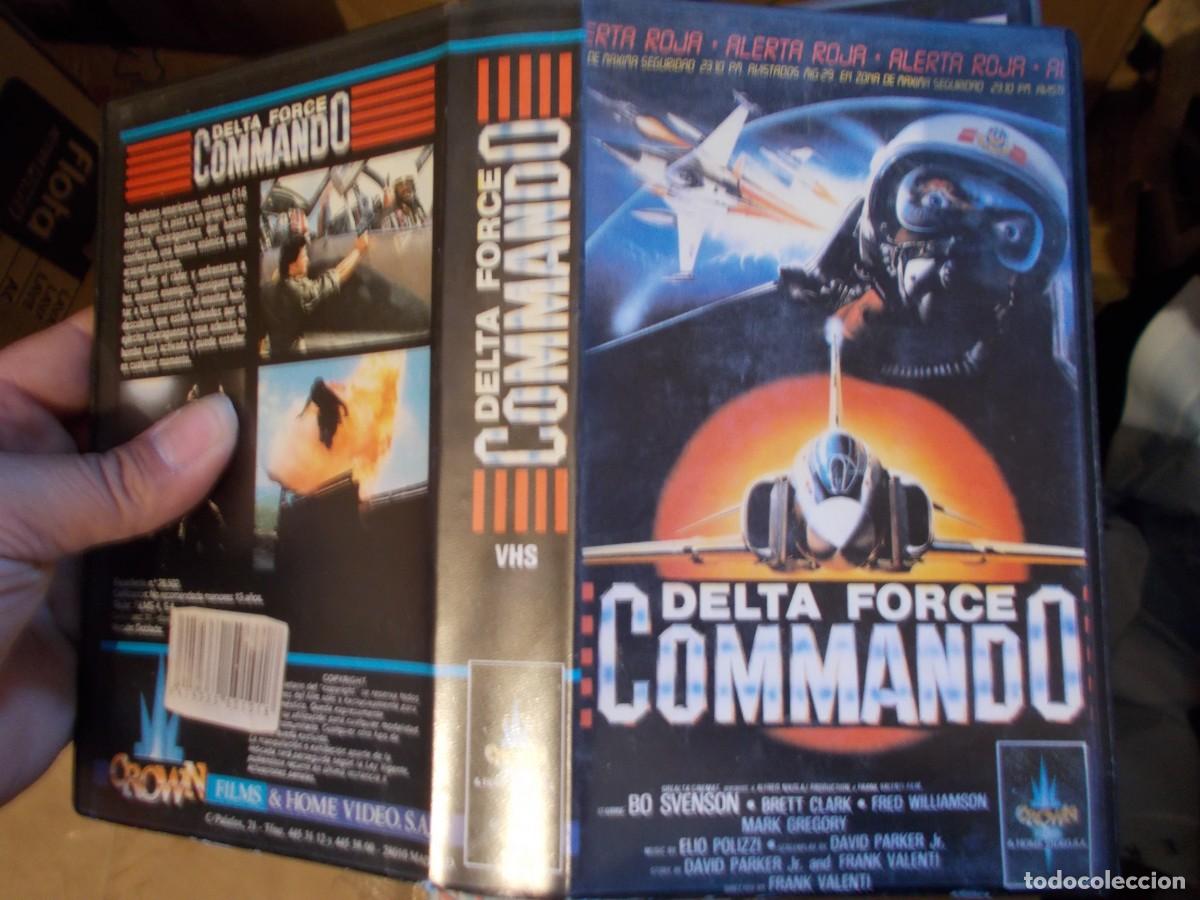Cine: DELTA FORCE COMMANDO VHS - Foto 2