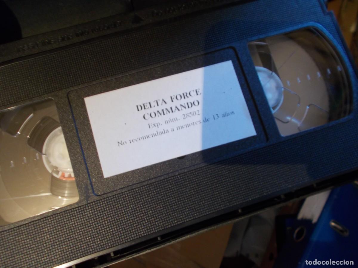Cine: DELTA FORCE COMMANDO VHS - Foto 3