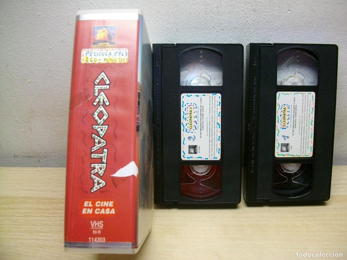 Cine: Cleopatra en 2 VHS - Foto 2